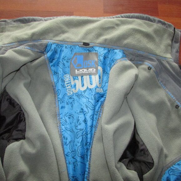 LIQUID Boardwear Q5K Snowboard Ski Jacket Coat - Mens Large - Picture 9 of 11